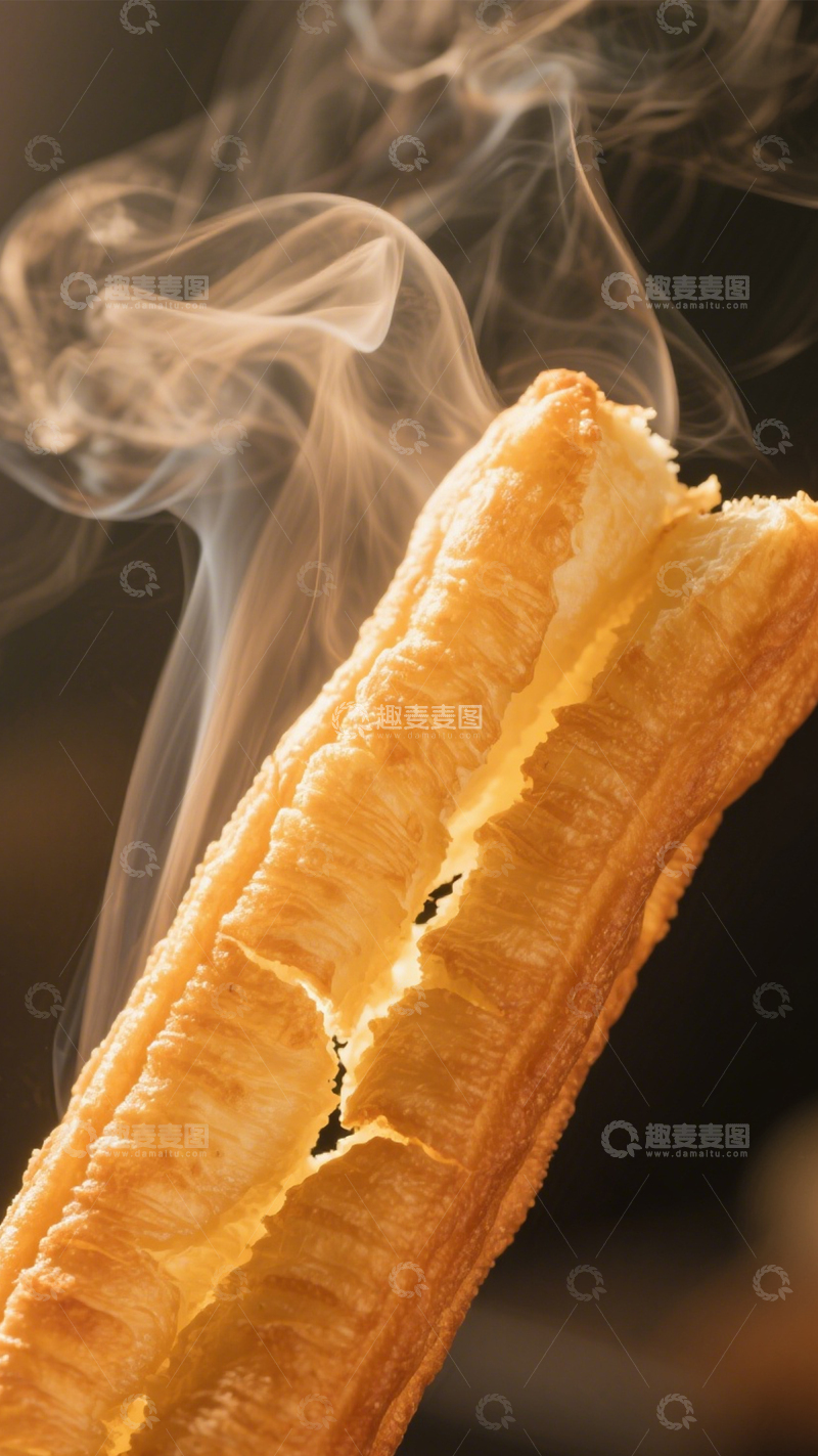 高清大图下载【趣麦麦图】酥脆油条2