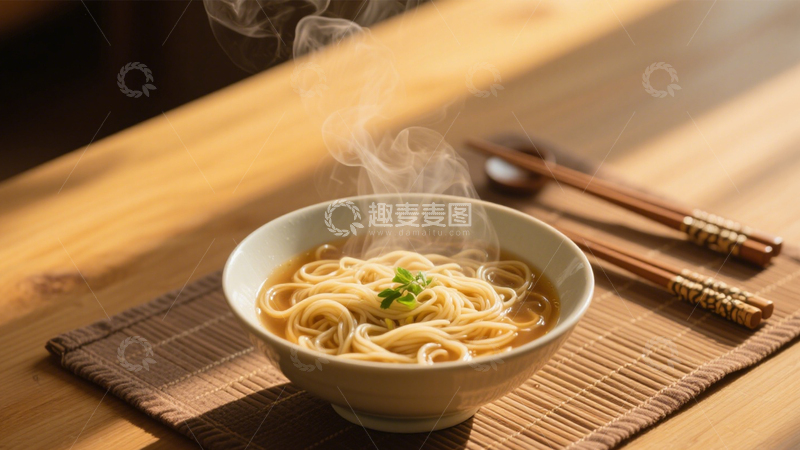 高清大图下载【趣麦麦图】家常味清汤面3