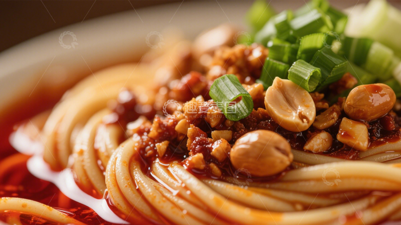 高清大图下载【趣麦麦图】辣香肉酱面4