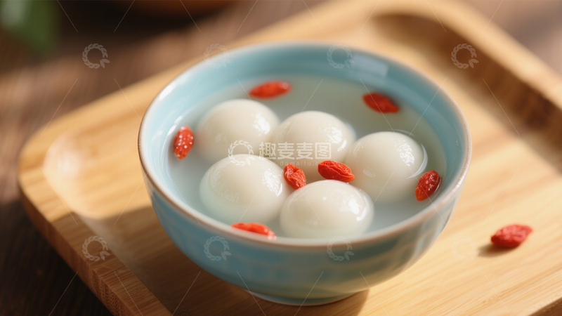 高清大图下载【趣麦麦图】米酒汤圆4