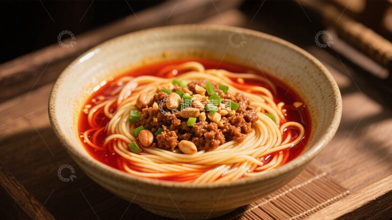 高清大图下载【趣麦麦图】辣香肉酱面3