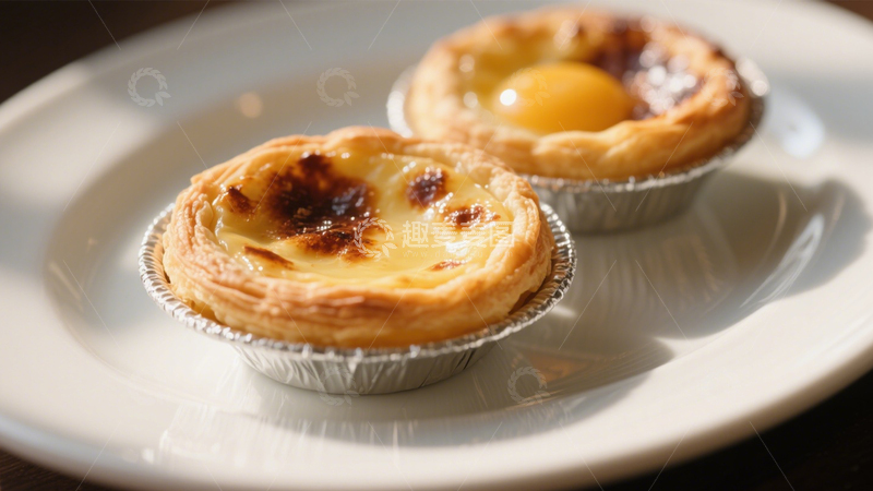 高清大图下载【趣麦麦图】-酥脆蛋挞4