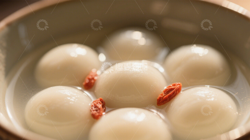 高清大图下载【趣麦麦图】米酒汤圆3
