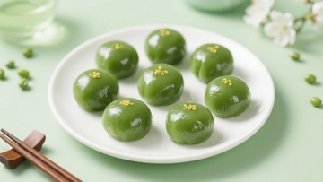 传统清明美食青团