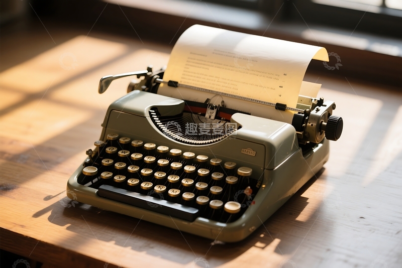 高清大图下载【趣麦麦图】复古打印机 