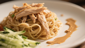 清爽可口鸡丝凉面3