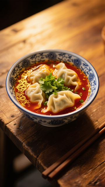 汤汁浓郁酸汤汤包1