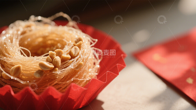 高清大图下载【趣麦麦图】甜蜜酥脆金丝糖巢4