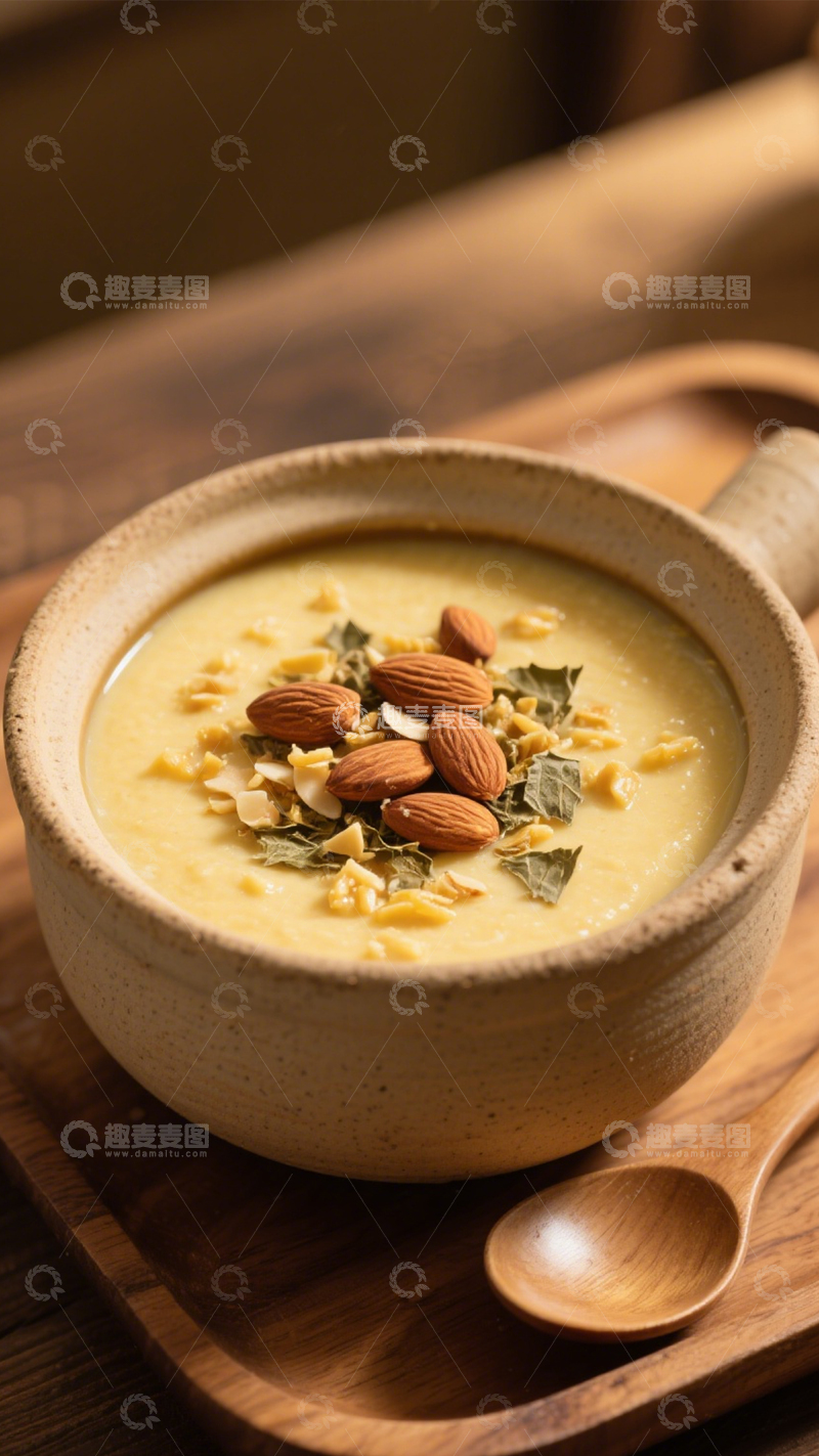 高清大图下载【趣麦麦图】满满坚果羹2
