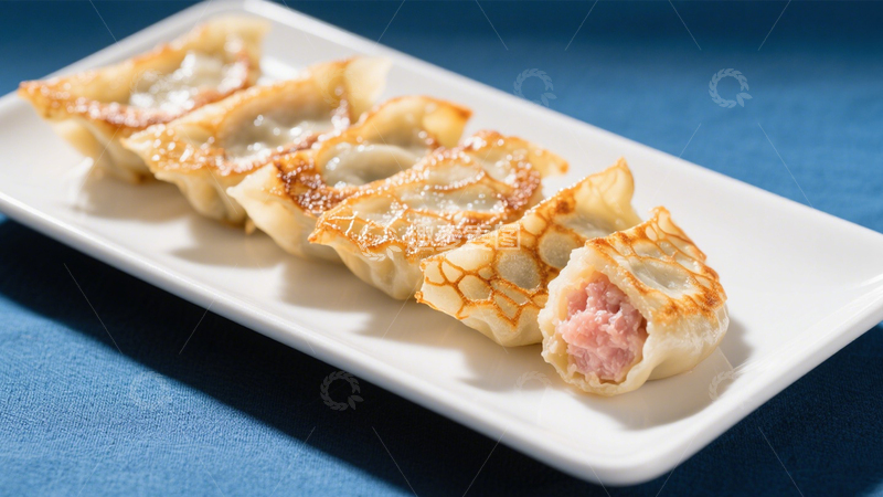 高清大图下载【趣麦麦图】焦香多汁煎饺3