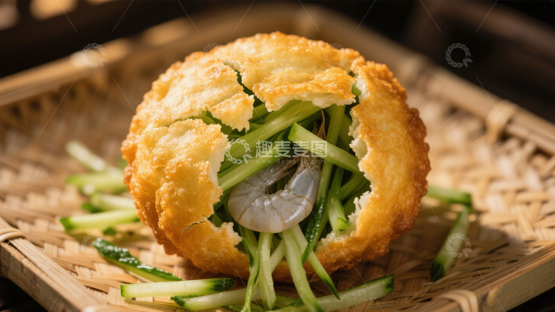 高清大图下载【趣麦麦图】鲜爽酥脆炸面圈3