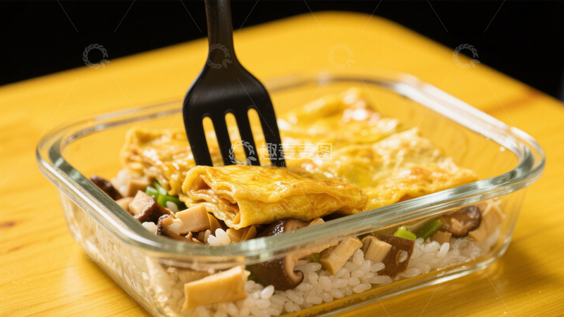 高清大图下载【趣麦麦图】营养满满蛋包饭4