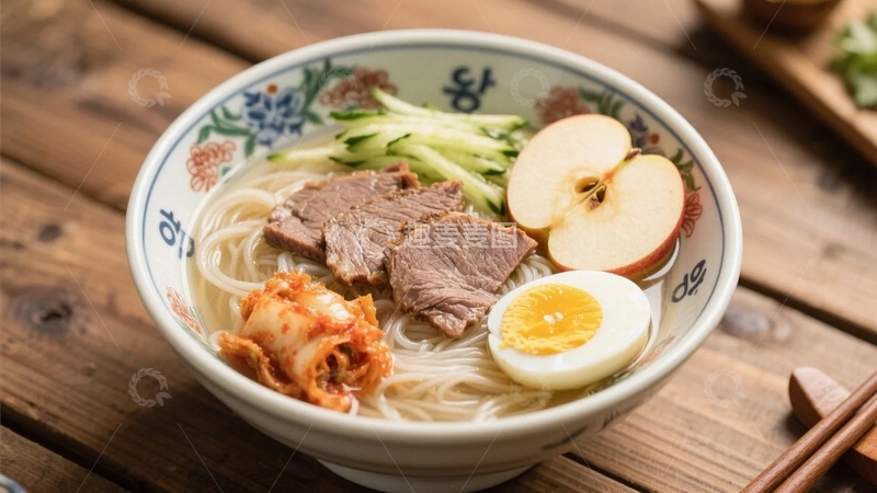 高清大图下载【趣麦麦图】朝鲜族美食延吉冷面2