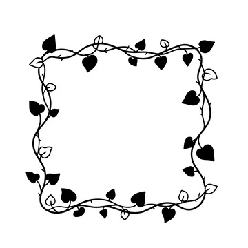 藤蔓边框装饰图案