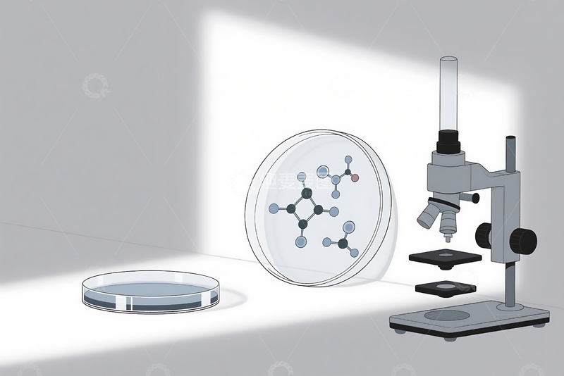 高清大图下载【趣麦麦图】生物标志物识别的概念插图 