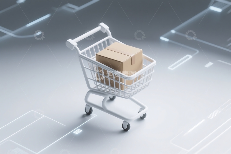 高清大图下载【趣麦麦图】设计网上购物标志的图形元素 