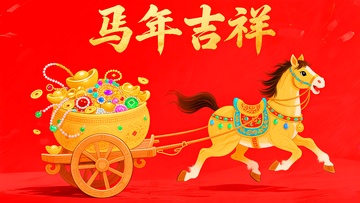 2026年马年卡通绘画7