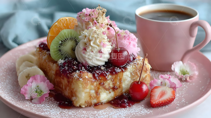 高清大图下载【趣麦麦图】西式下午茶甜点2