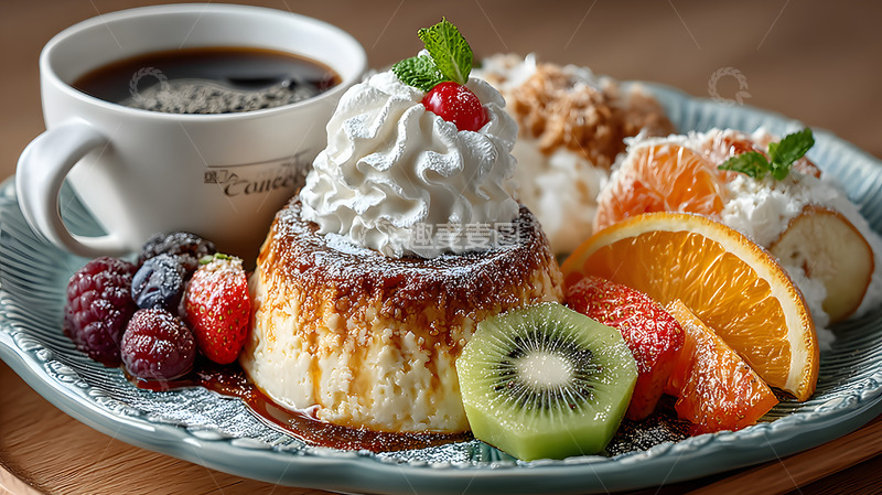 高清大图下载【趣麦麦图】西式下午茶甜点1