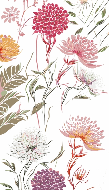 鲜花设计元素素材