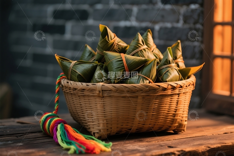 高清大图下载【趣麦麦图】端午粽子素材 1