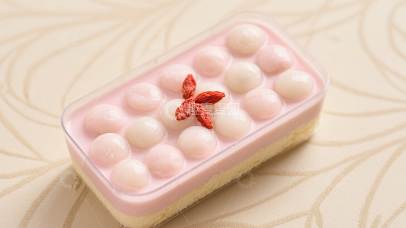 高清大图下载【趣麦麦图】枸杞汤圆甜蜜甜品6