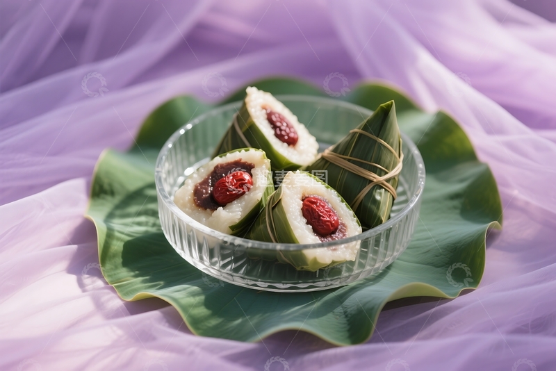 高清大图下载【趣麦麦图】端午粽子素材 