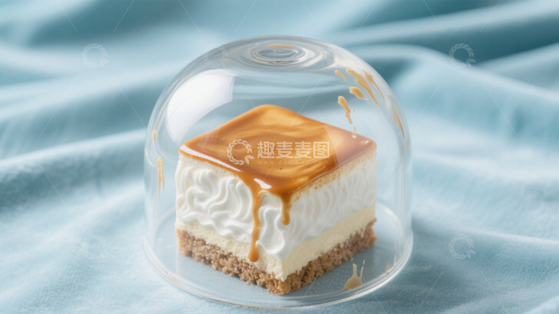 高清大图下载【趣麦麦图】-焦糖多层芝士蛋糕6