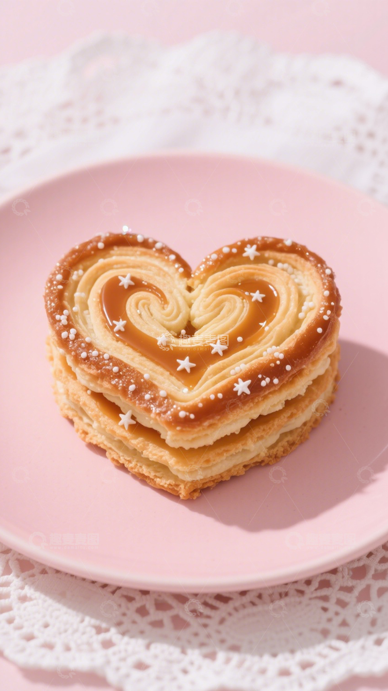 高清大图下载【趣麦麦图】-蝴蝶多层精致糕点4