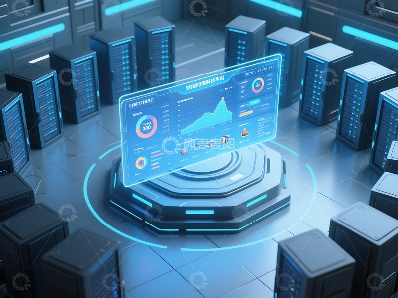 高清大图下载【趣麦麦图】C4D电商科技平台 