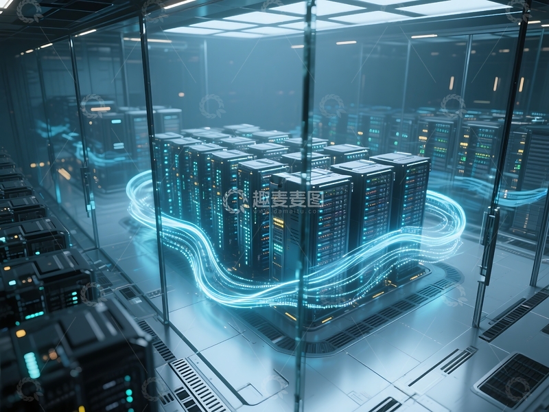 高清大图下载【趣麦麦图】C4D电商科技平台 1