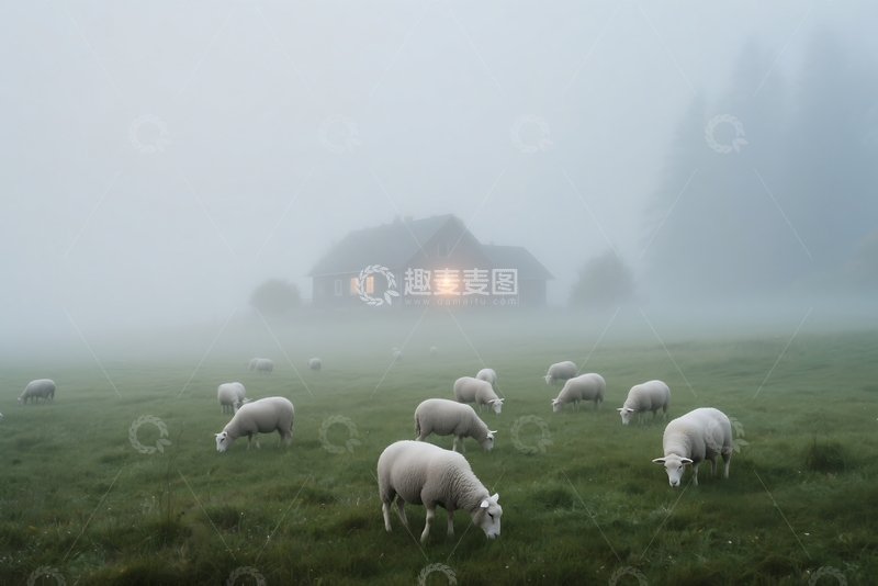 高清大图下载【趣麦麦图】不列颠哥伦比亚省的草地 1