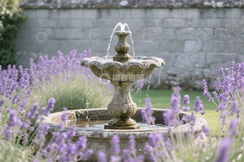 高清大图下载【趣麦麦图】传统的英式花园 