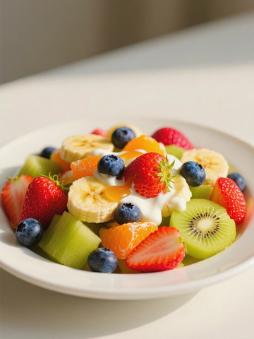 水果沙拉摄影图