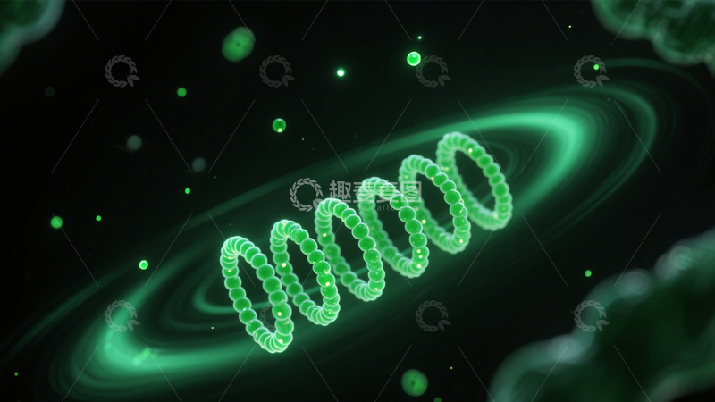 高清大图下载【趣麦麦图】荧光分子微观视图4