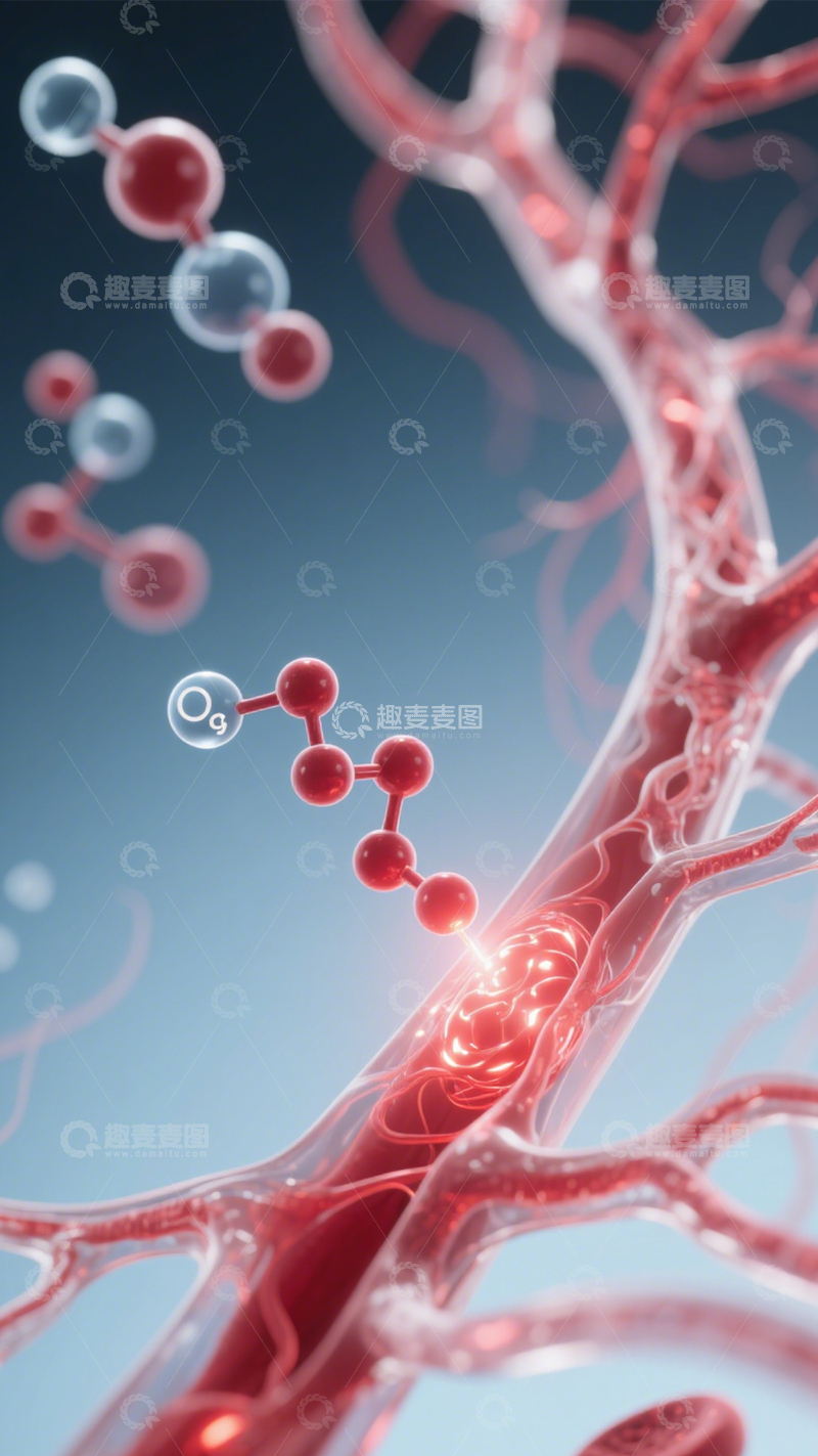 高清大图下载【趣麦麦图】微观生命科学DNA图景4