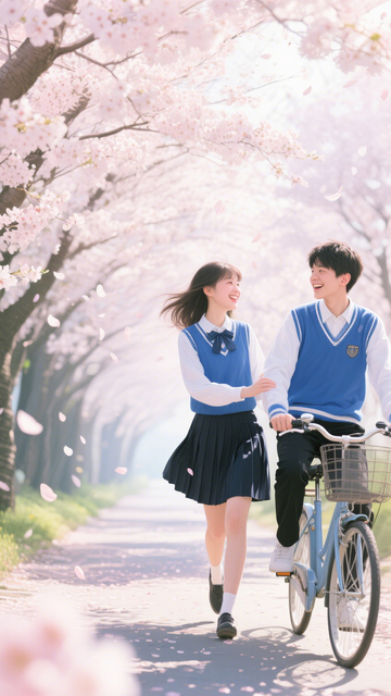 校园青春樱花恋歌3