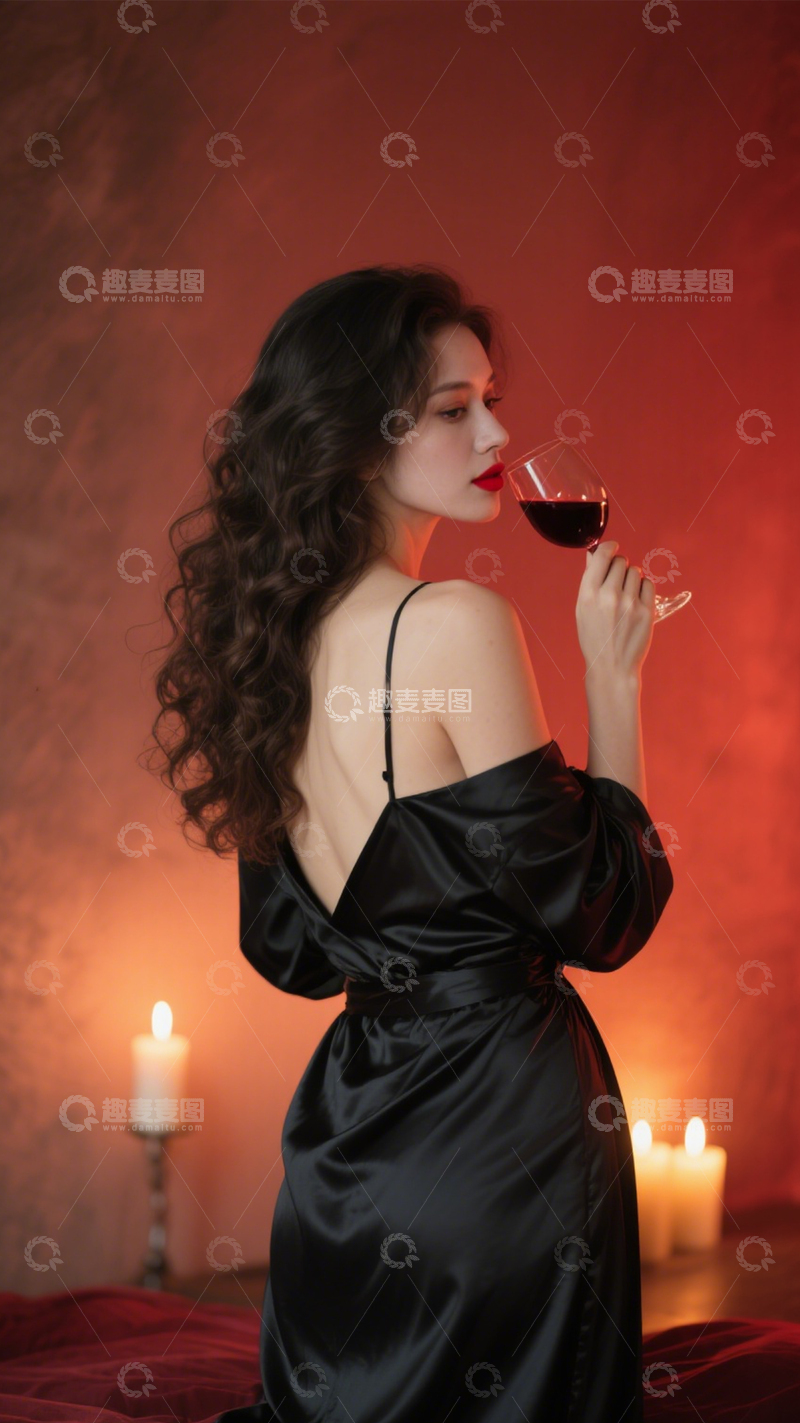 高清大图下载【趣麦麦图】复古晚宴氛围感2