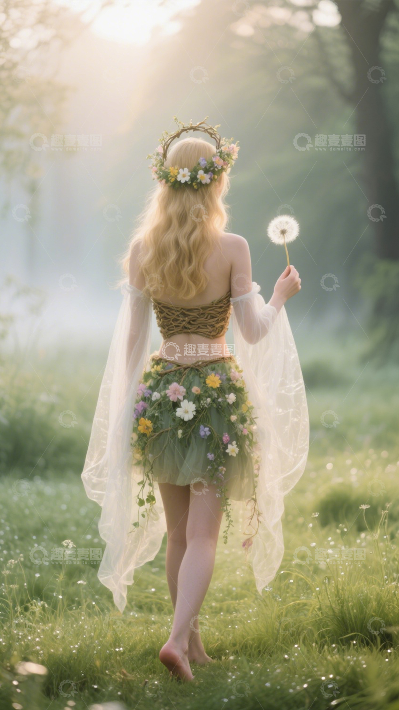 高清大图下载【趣麦麦图】森林精灵自然漫步2