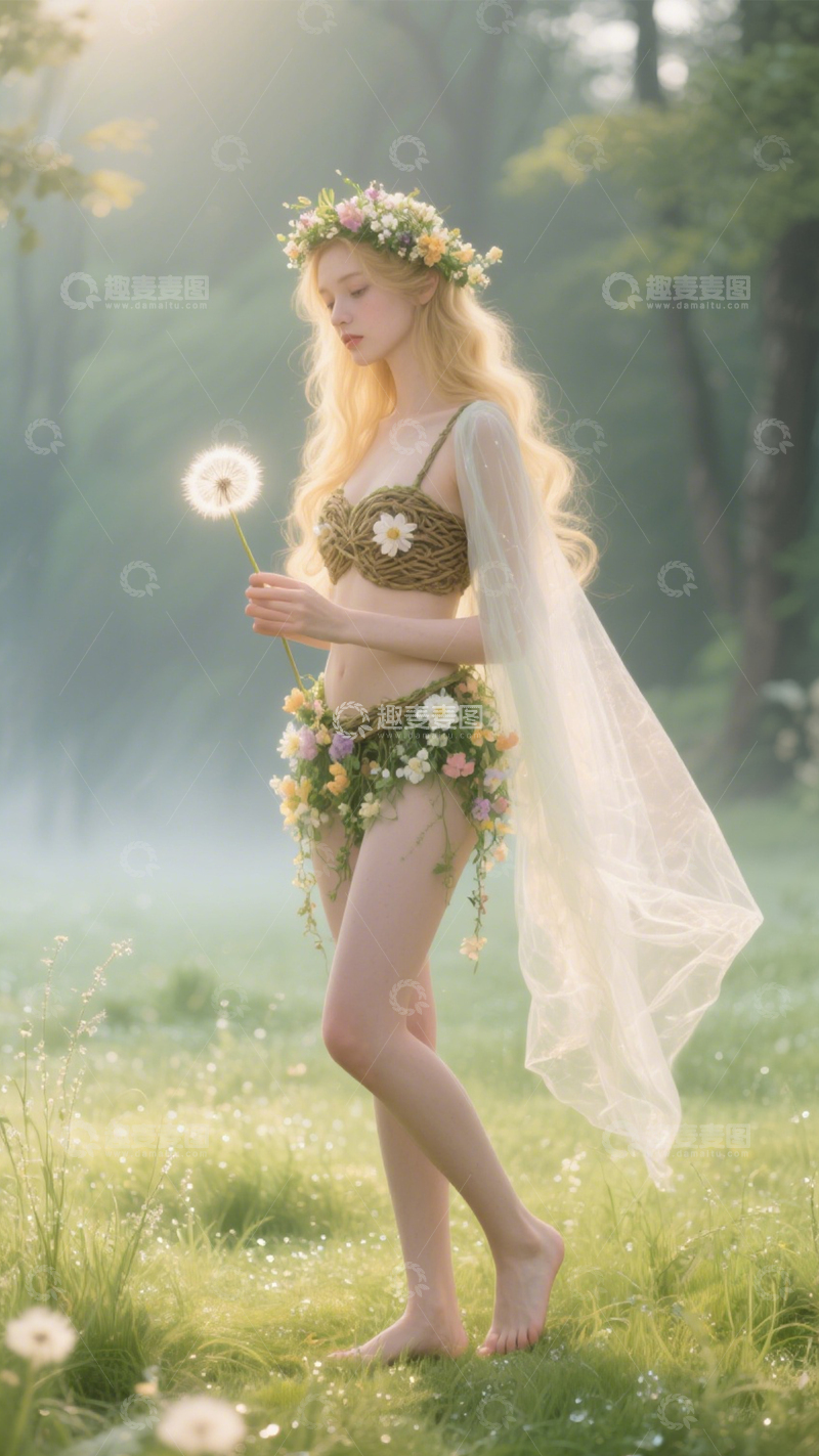 高清大图下载【趣麦麦图】森林精灵自然漫步3