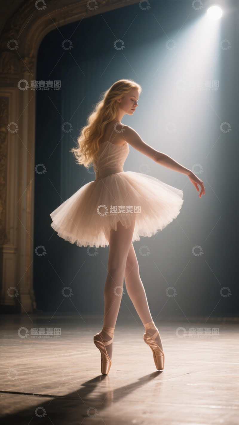 高清大图下载【趣麦麦图】芭蕾舞者艺术之美4