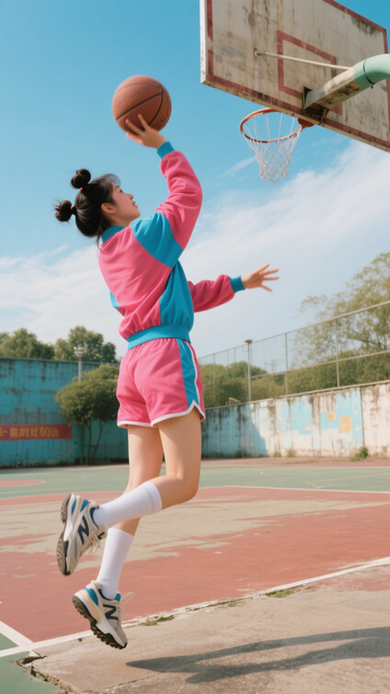 篮球少女青春活力1