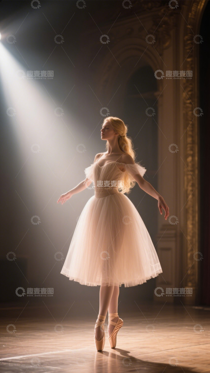 高清大图下载【趣麦麦图】芭蕾舞者艺术之美1