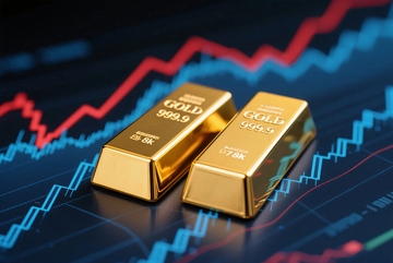 黄金金条金融财富走势图2