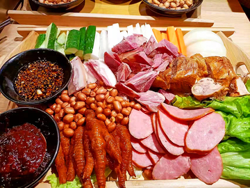 山西铜火锅美食特色特产美味好吃