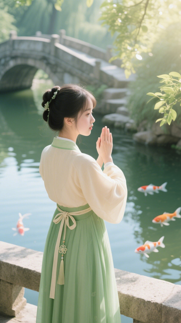 古典汉服祈福之美3