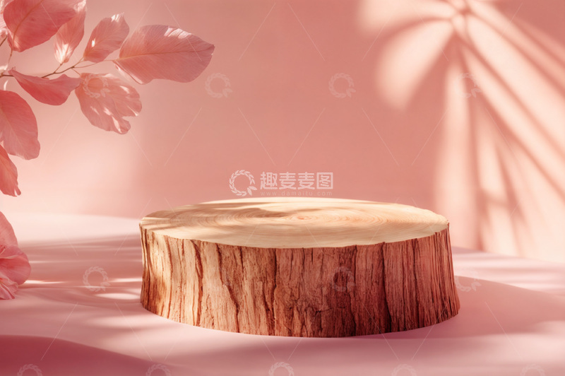 高清大图下载【趣麦麦图】电商产品化妆品展示台AI海报背景51