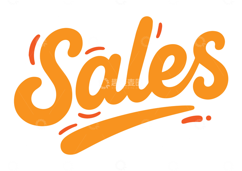 源文件下载【趣麦麦图】sales打折促销英文