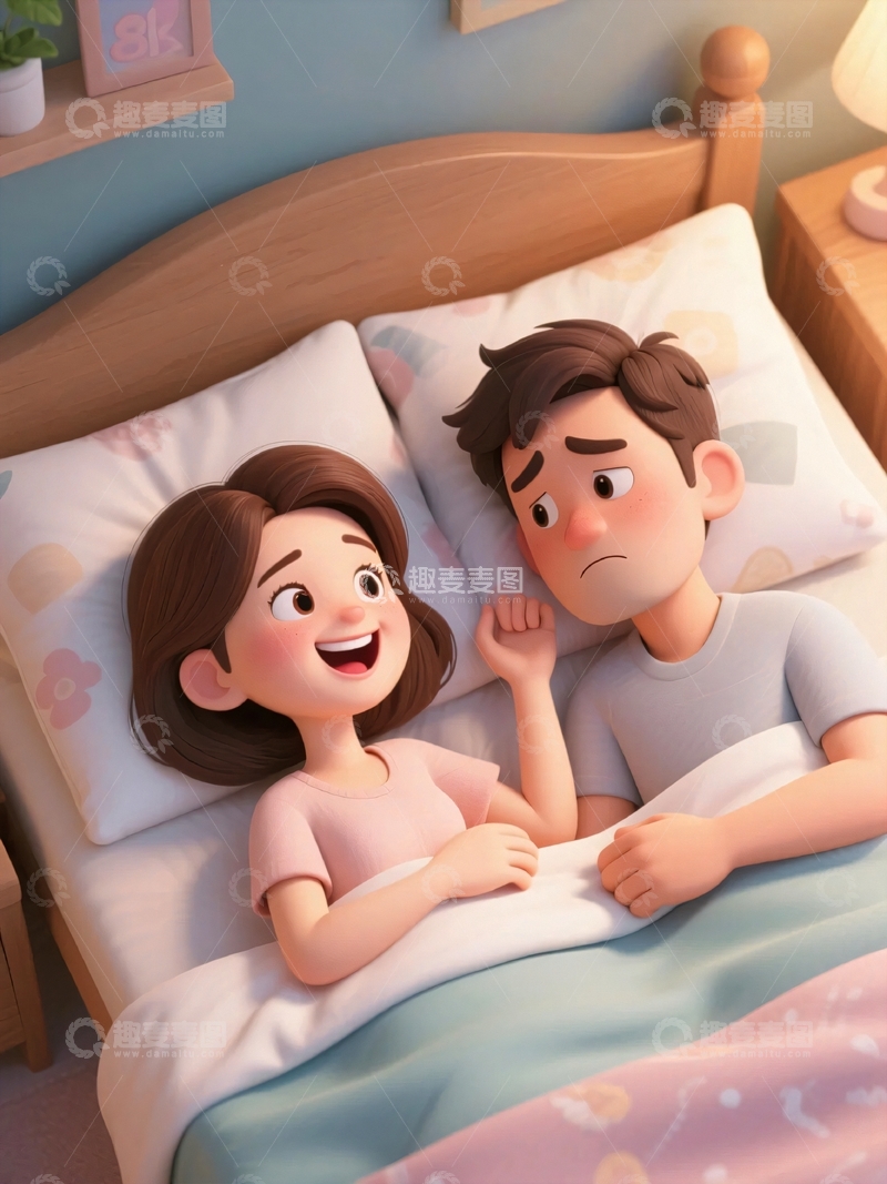 高清大图下载【趣麦麦图】夫妻人物素材2