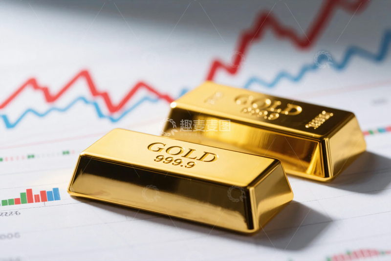 高清大图下载【趣麦麦图】黄金与财富背景5